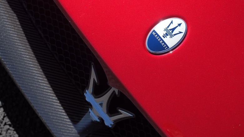 Maserati badge