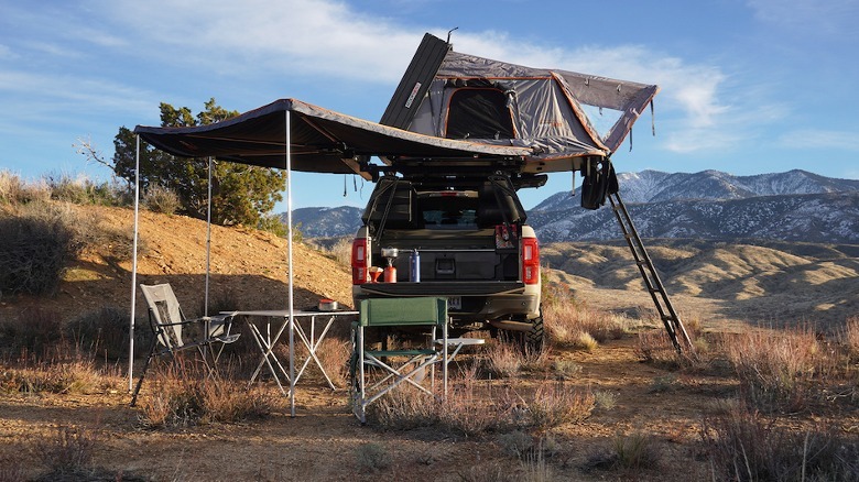 Campsite from rear