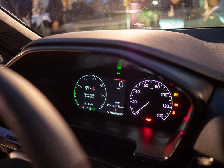 2023 Honda CR-V Hybrid gauge cluster