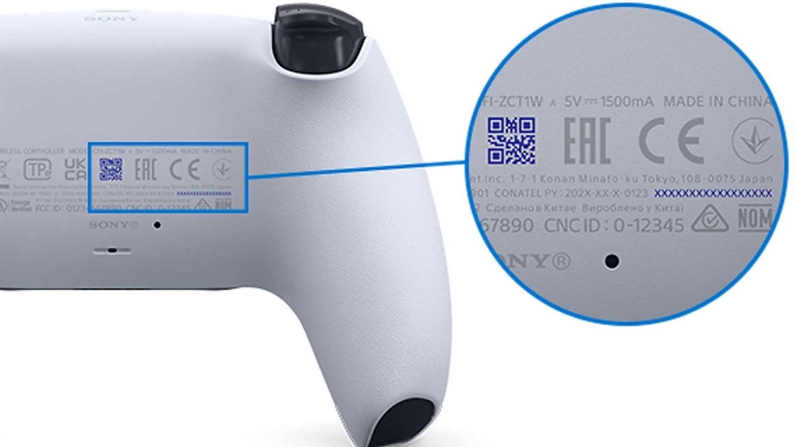 dualsense controller back