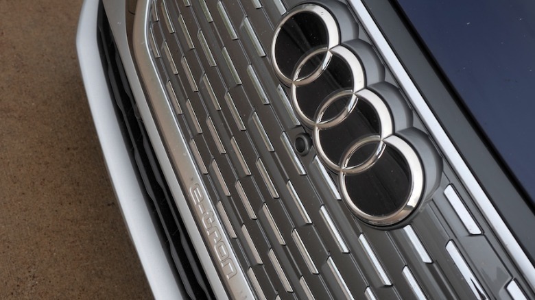 Audi grille detail