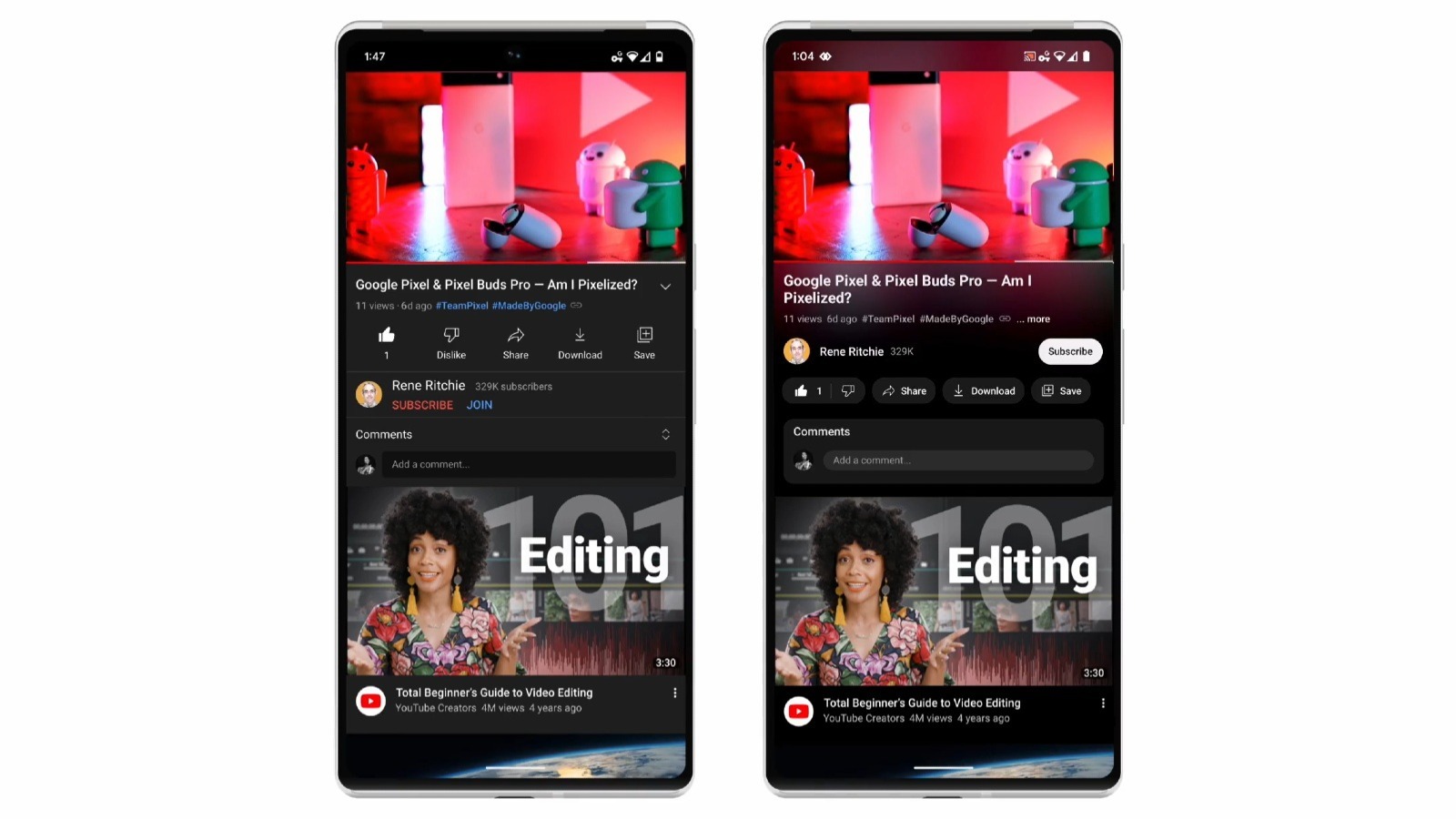 YouTube Gets A New Look And Two Long-Awaited Playback Features