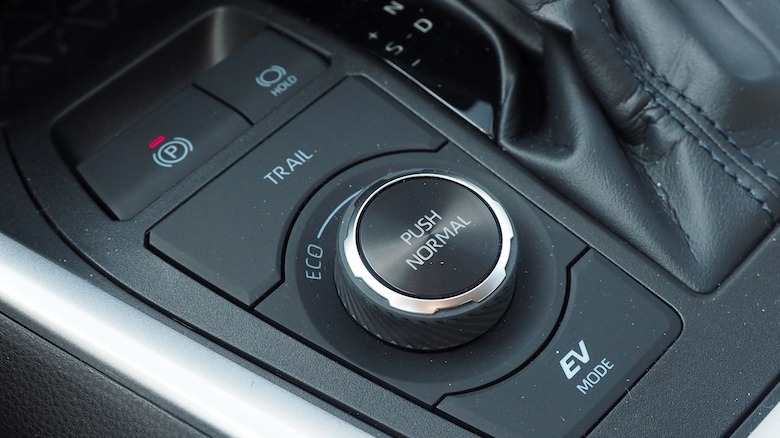 RAV4 drive mode knob