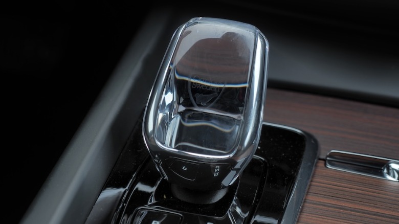 Crystal gearshift knob