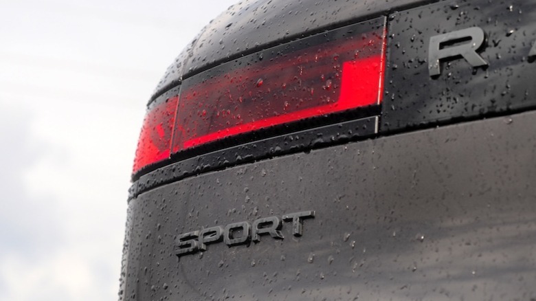 Sport rear badge detail