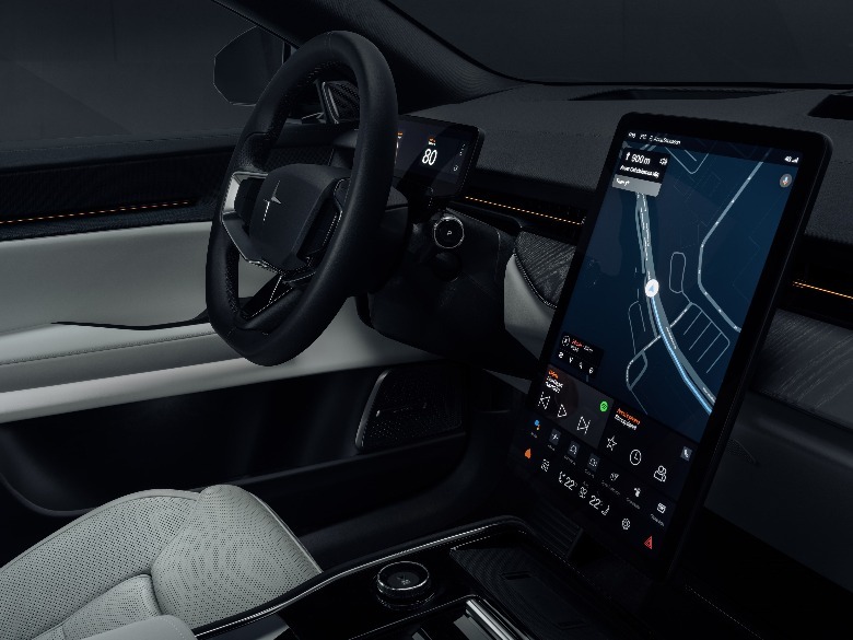 2024 Polestar 3 interior display