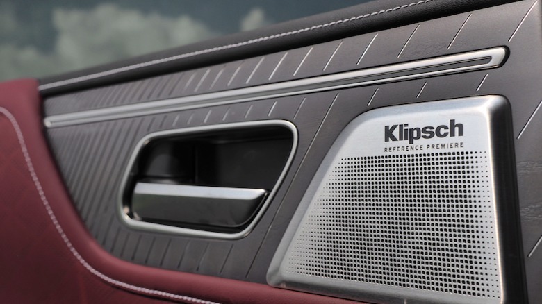 Klipsch speaker detail