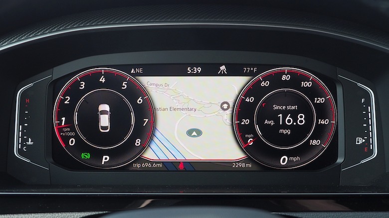 2022 Volkswagen Arteon gauge cluster