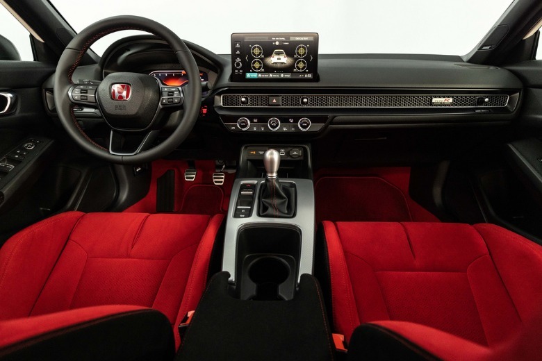 2023 Type R red interior