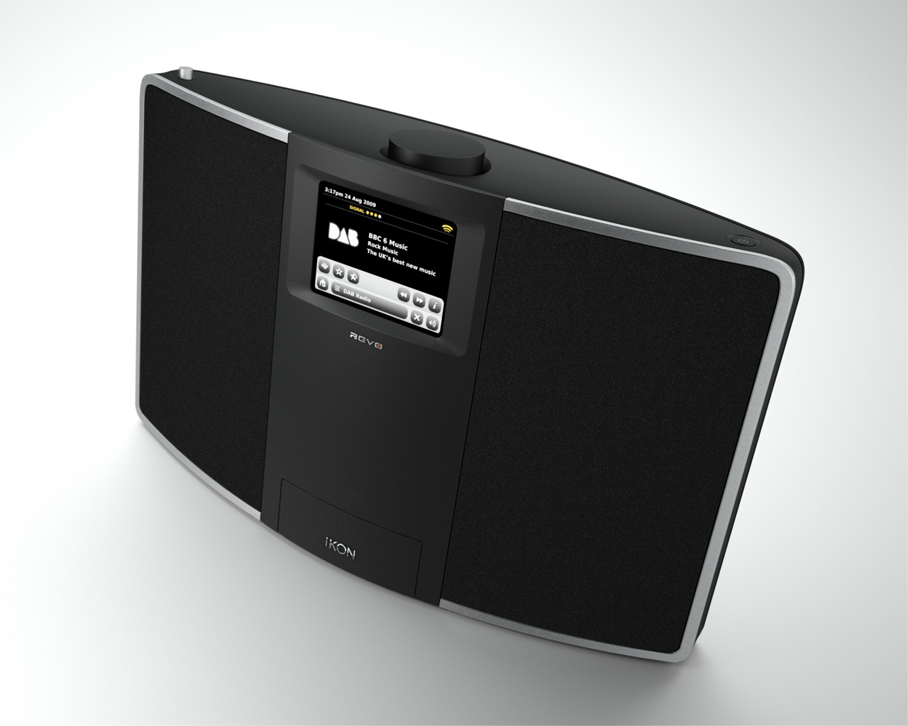 Aubergine Menselijk ras klap Revo IKON DAB, internet radio & iPod dock with 3.5-inch touchscreen & WiFi  - SlashGear