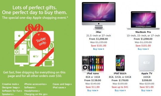 Apple Black Friday one-day sale kicks off: $101 off an iMac or MBP