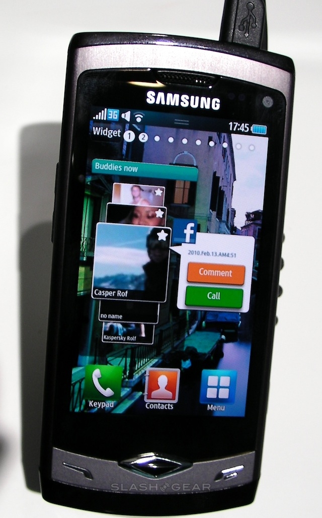 Samsung Wave S8500 Hands-On - SlashGear