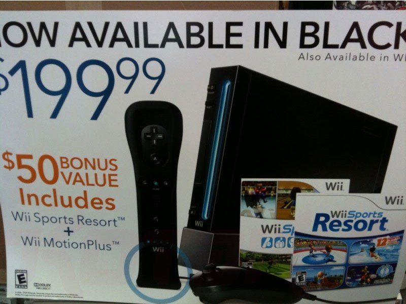 Nintendo Black Wii Us Launch Leak Prompts Gamestop Threats Slashgear