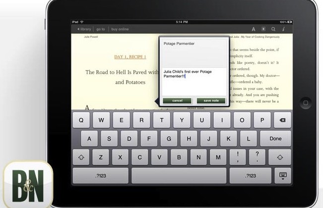 Barnes Noble Bn Ereader For Ipad Released Slashgear