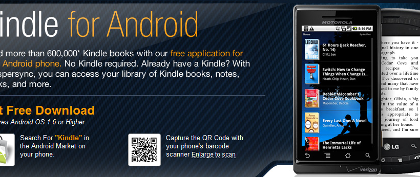 are kindle versions available for android