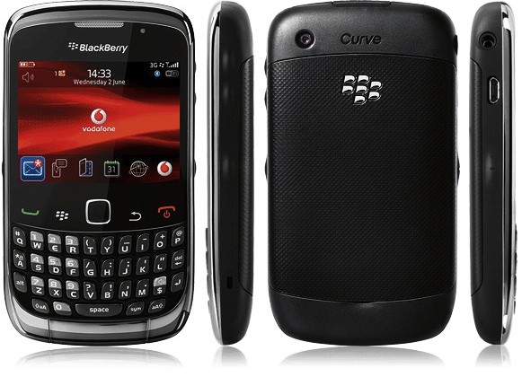 Vodafone UK BlackBerry Curve 3G goes on sale - SlashGear