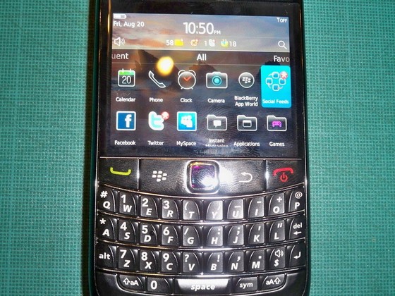 Blackberry 9780 как роутер