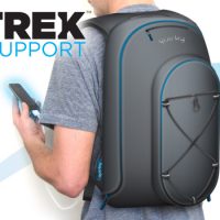 Quirky Trek Support Backpack Will Charge Your Gadgets, Look Good Doing ...