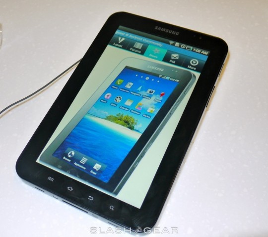 Samsung Galaxy Tab Event Wrap-Up and Hands-On [Video] - SlashGear