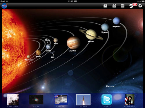 NASA HD iPad app launches with free content - SlashGear