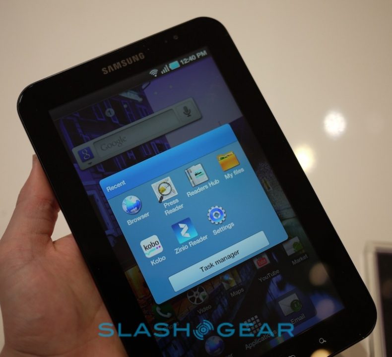 Samsung Galaxy Tab hands-on [Video] - SlashGear