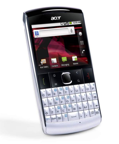 Acer Betouch E210 Android Smartphone Packs Qwerty And Touchscreen Slashgear