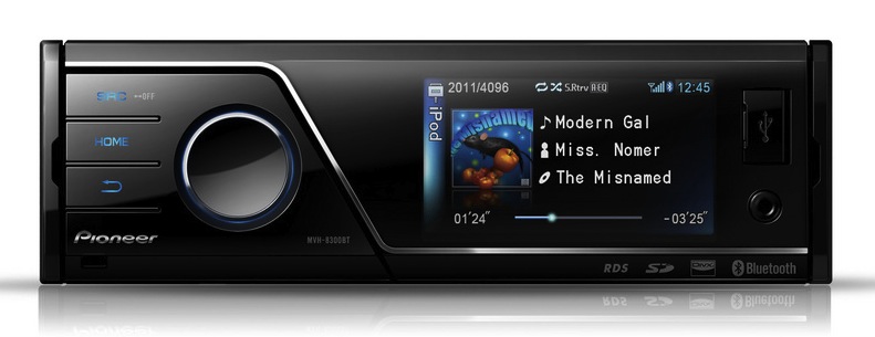 Pioneer mvh 8300bt как слушать музыку через блютуз