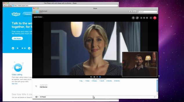 how to skype on mac with video