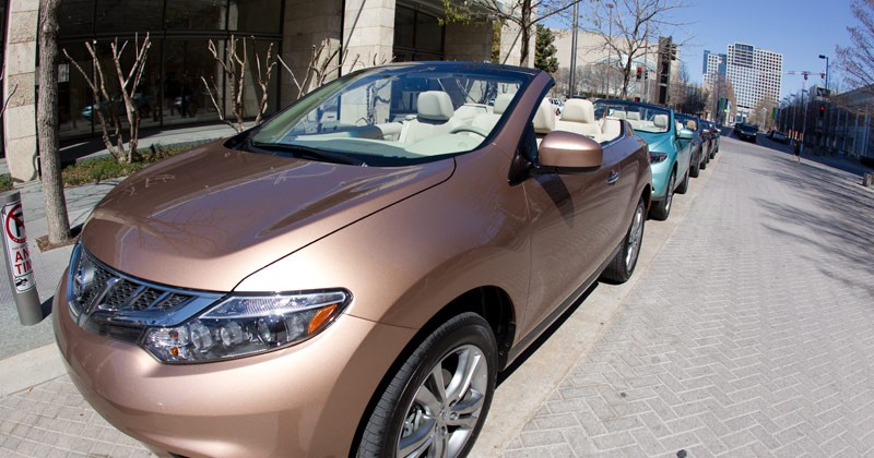 Nissan murano crosscabriolet roof