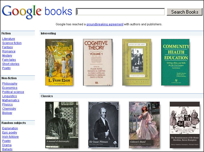 free books on google books