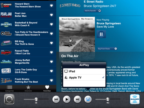 sirius radio player for mac