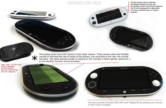 Samsung Portable Gaming Concept Powered by Android - SlashGear