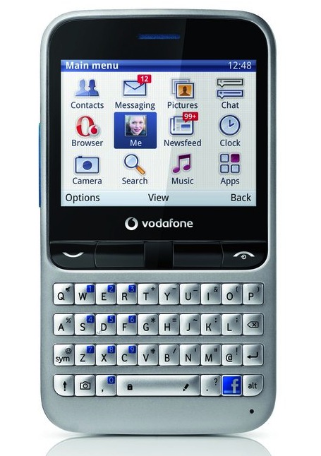 Vodafone 555 budget Facebook Phone on sale now - SlashGear