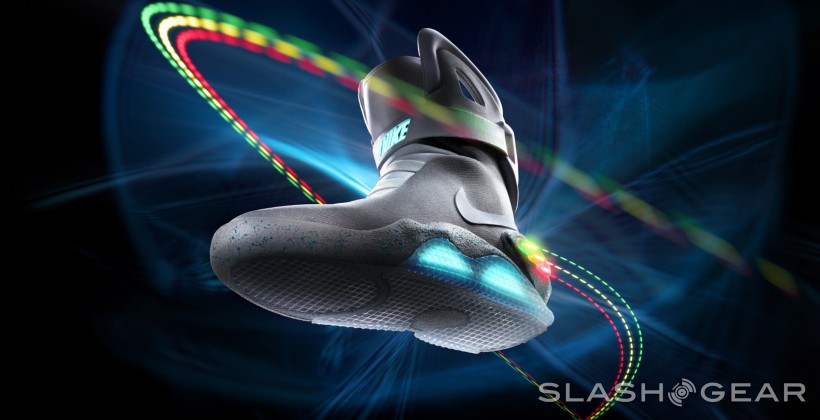 nike mag glowing grey