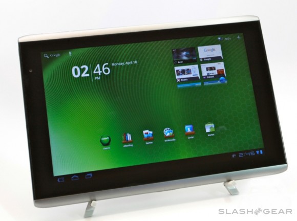 Acer iconia tab a501 настройка 3g