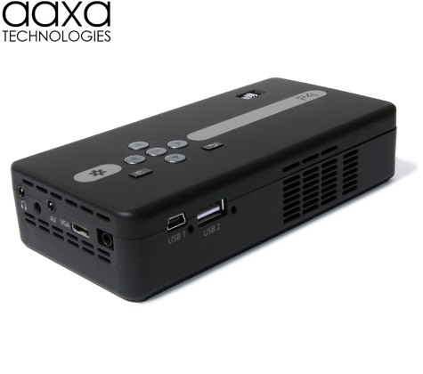 AAXA P4 projector: The worlds brightest Pico Projector with 75 minutes