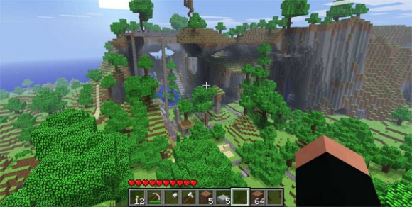 Mojang S Minecraft Goes Split Screen On Xbox 360 Slashgear