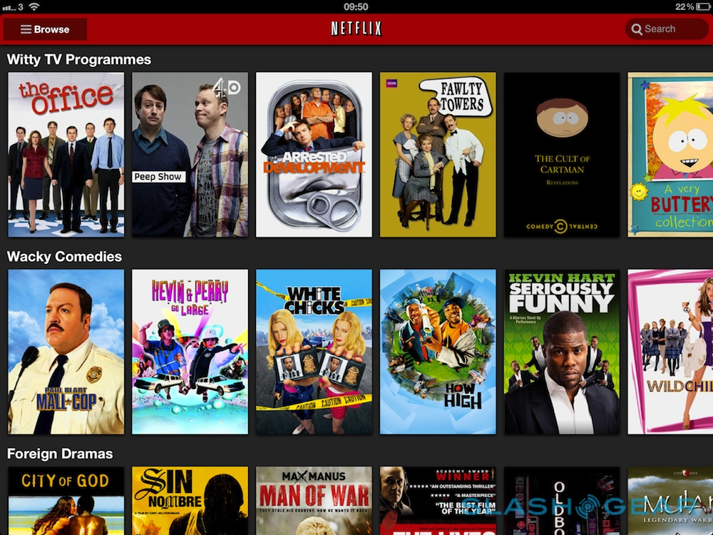 Netflix iPad app gets Retina Display upgrade - SlashGear