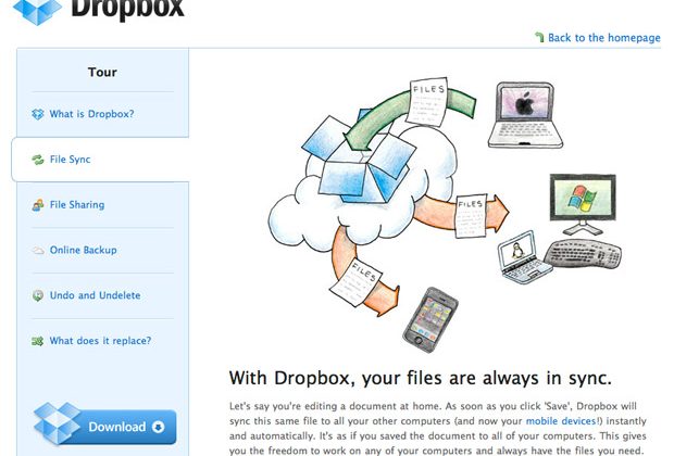how to use dropbox on pc