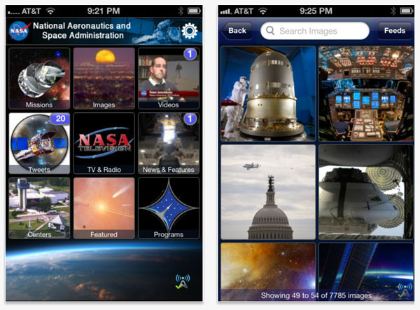 NASA updates iPhone app to version 2.0 - SlashGear