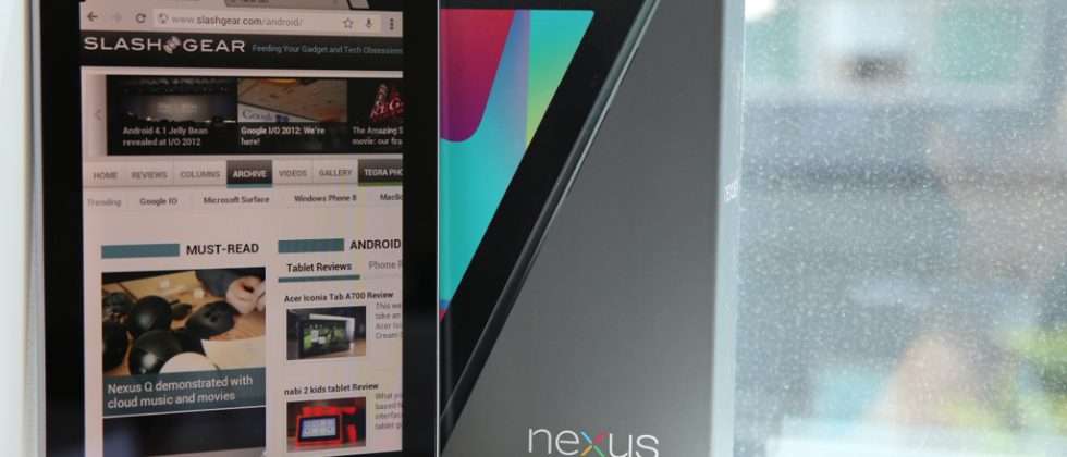 nexus 7 google home