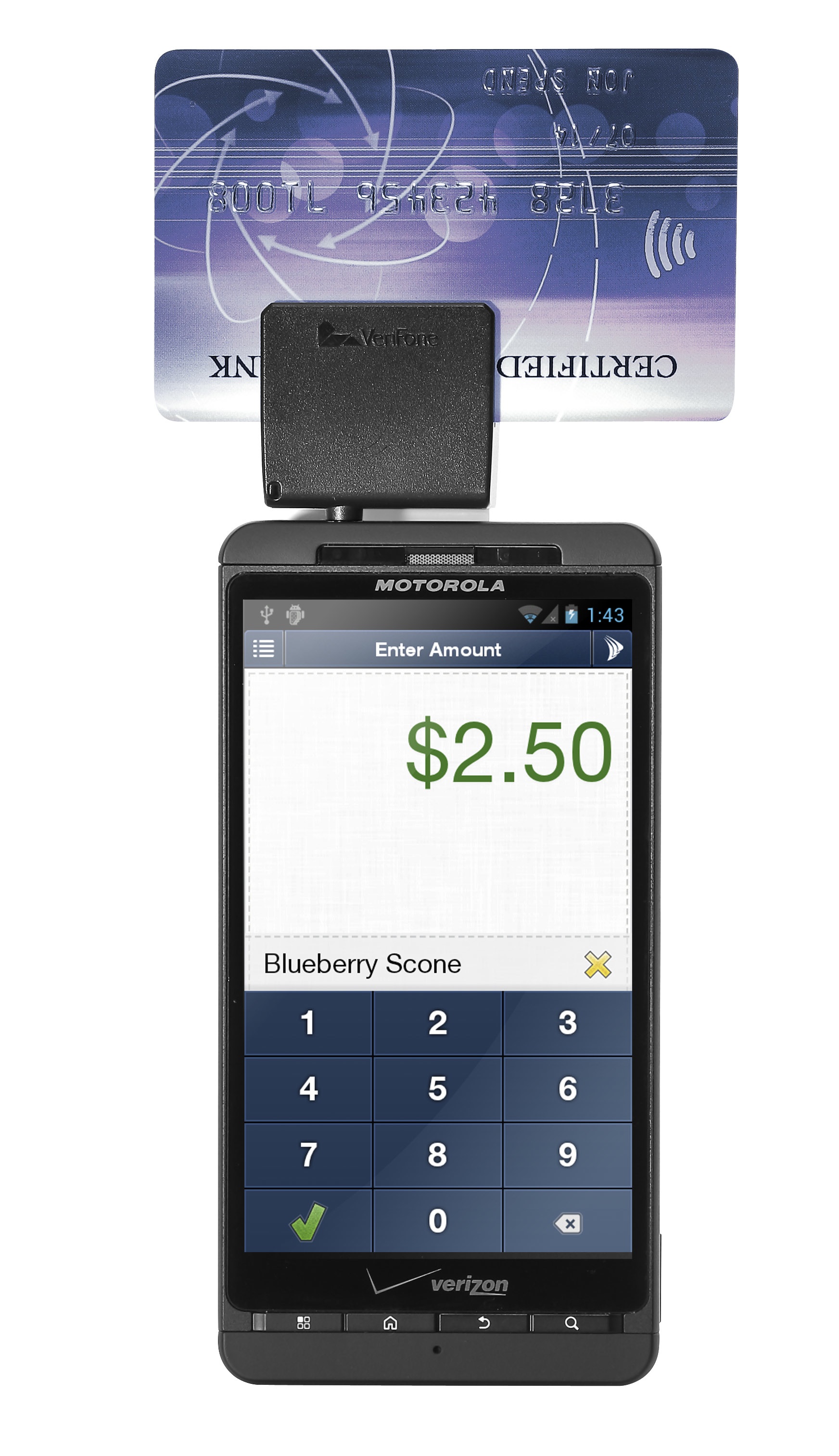 credit card terminal android