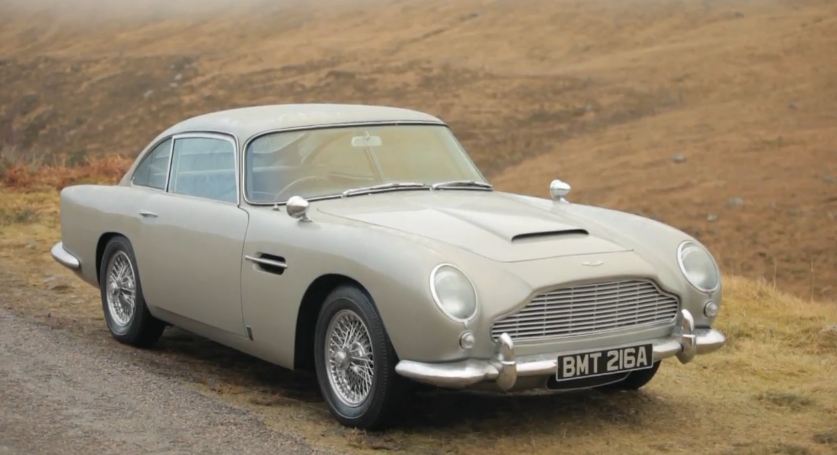 James Bond S Classic Aston Martin Db5 Returns In Skyfall Slashgear