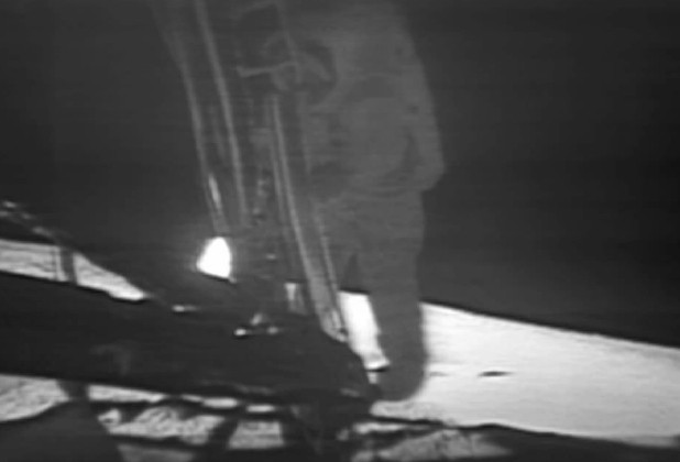 Watch Neil Armstrong's legendary 1969 Moon moment - SlashGear