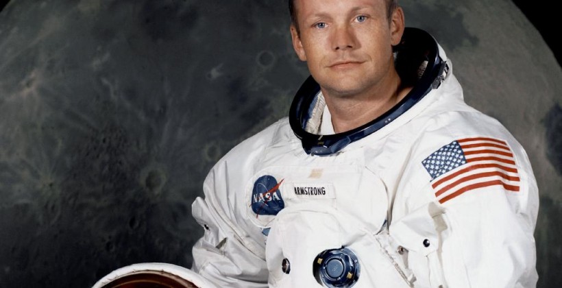 neil armstrong first man on the moon history