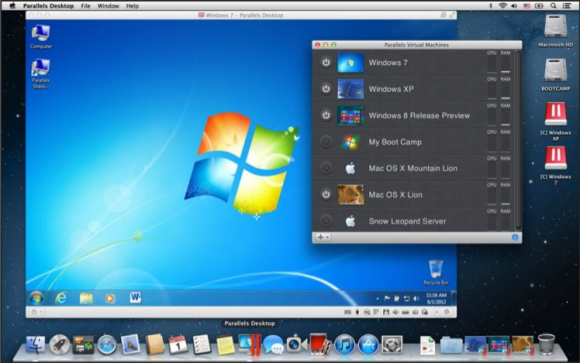parallels 7 for mac mountain lion