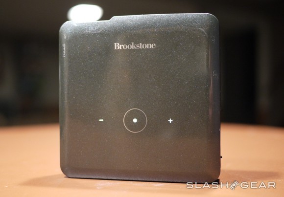 Brookstone HDMI Pocket Projector Review - SlashGear