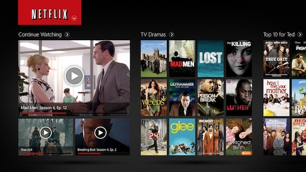 Netflix Windows 8 app download up now with touchy panels - SlashGear