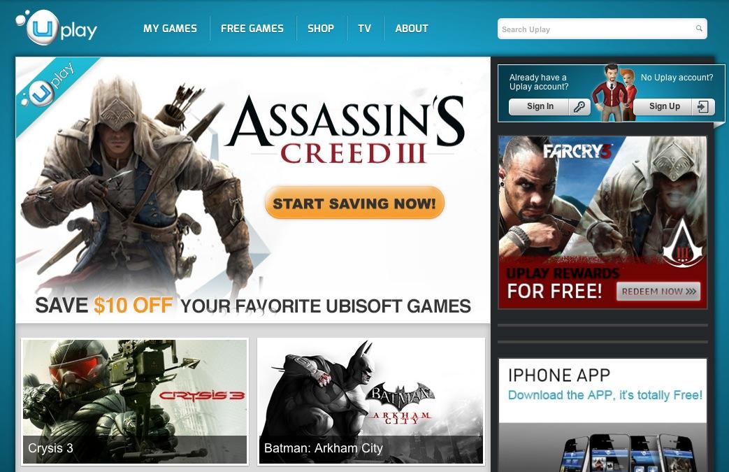 all free games on uplay