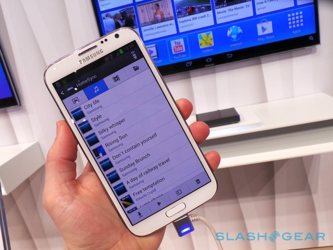 Samsung HomeSync Android media box hands-on - SlashGear